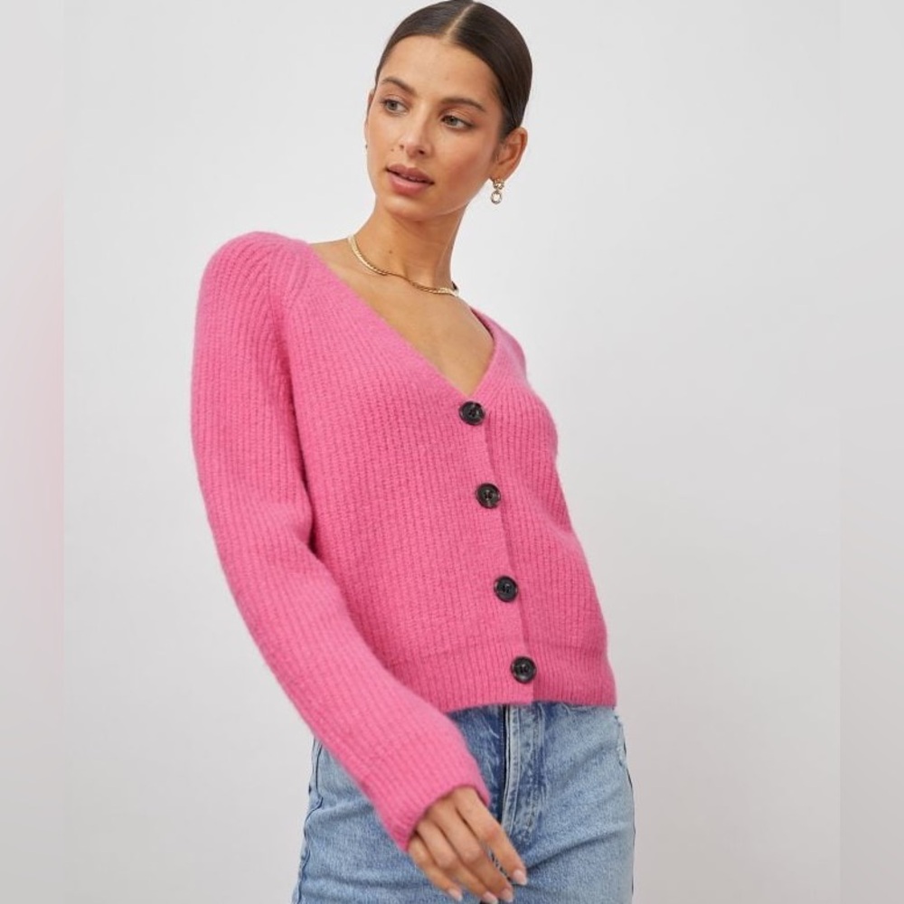 Rails Pink Josie Cardigain Sweater
